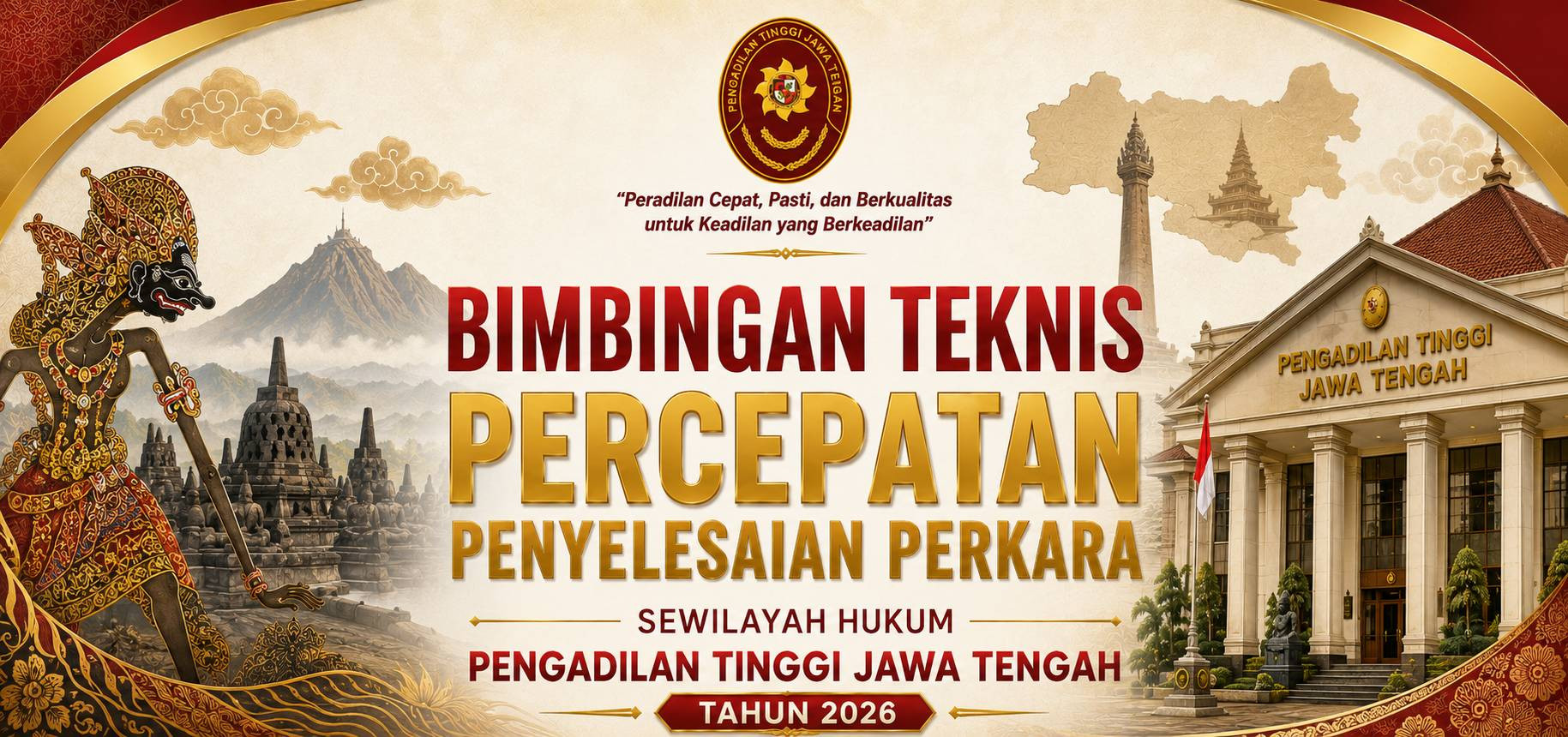 Bimtek Percepatan Penyelesaian Perkara PT Jawa Tengah Tahun 2026