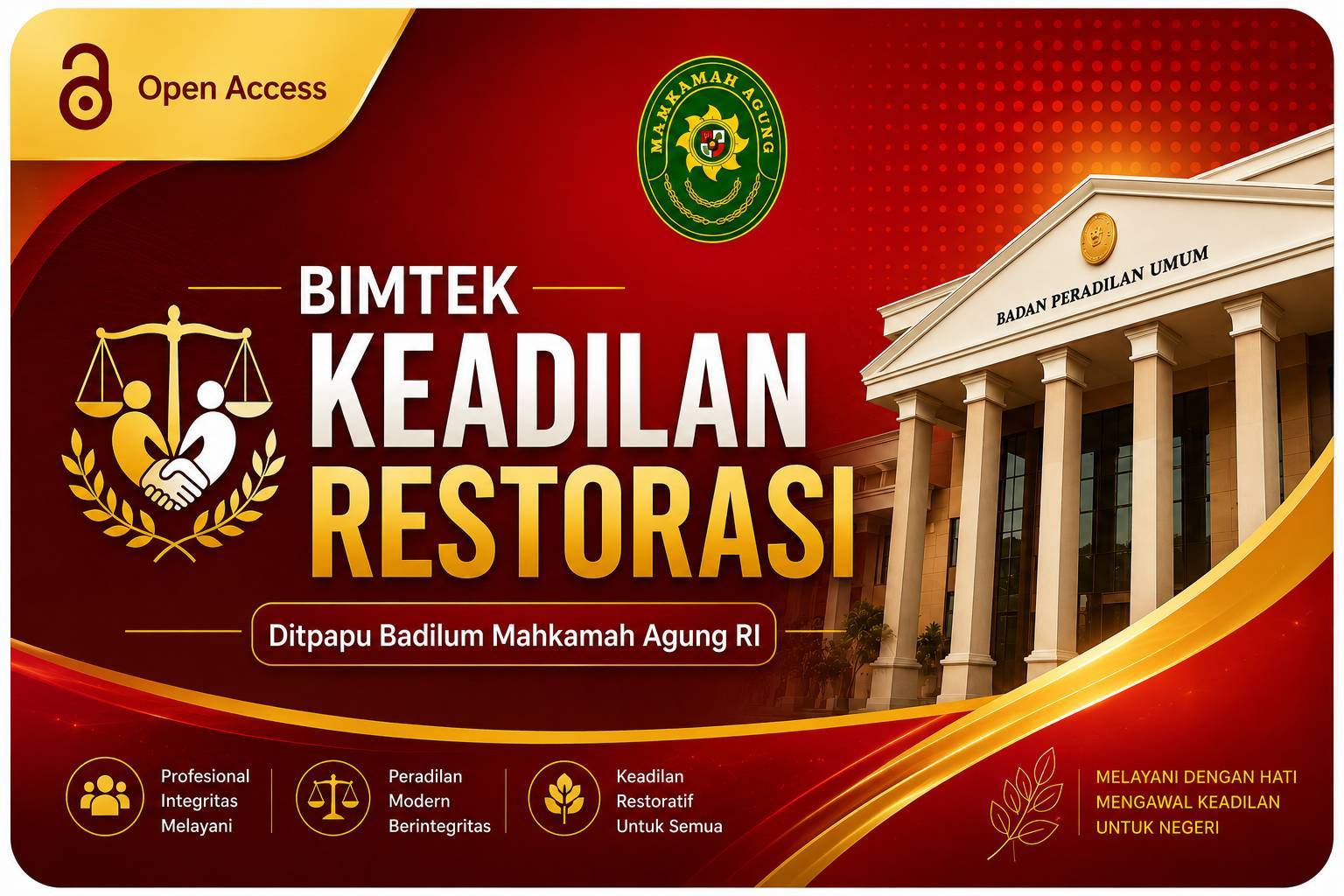 Bimtek Keadilan Restorasi Ditpapu || Badilum